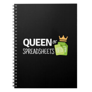 Carnet Reine des feuilles de calcul