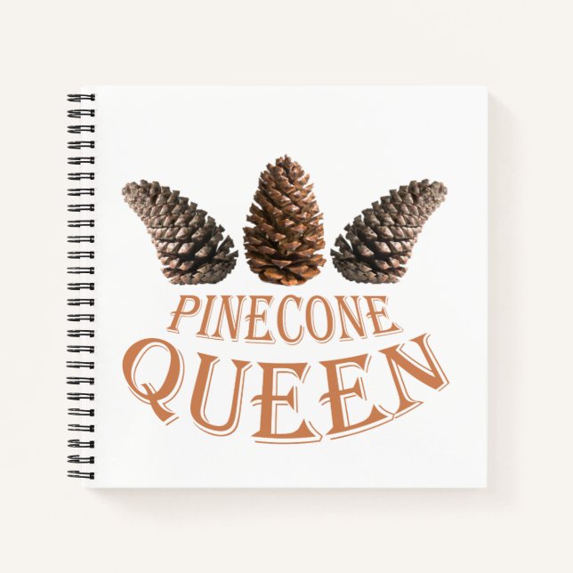 Carnet Reine du cône de pin (Devant)