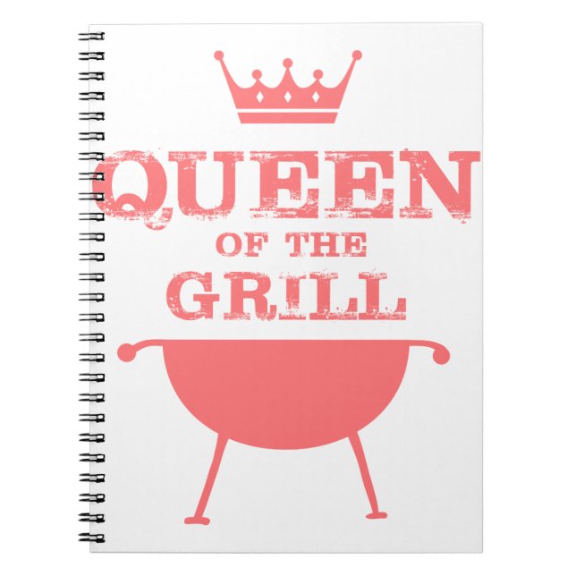 Carnet Reine Du Grill, Rose (Devant)