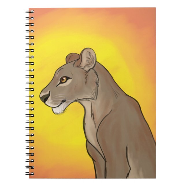 Carnet Reine Lioness (Devant)