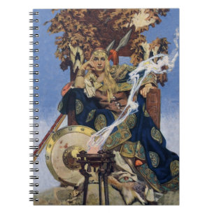 Carnet Reine Maeve Princesse Guerrière Art Fantastique