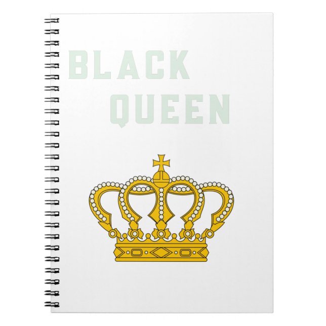 Carnet reine noire (Devant)