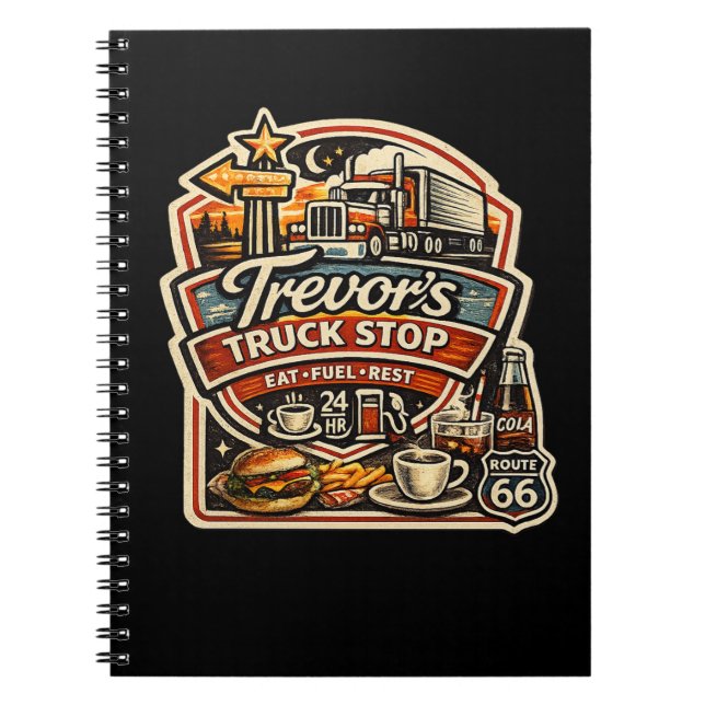 Carnet Relais routier de Trevor (Devant)