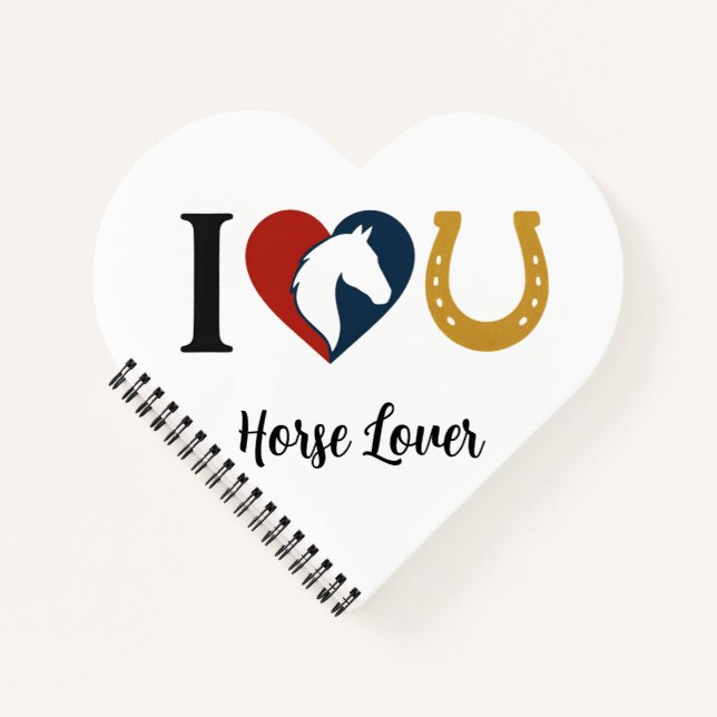 Carnet Relié en Spirale en Forme de Coeur pour Ama (Devant)
