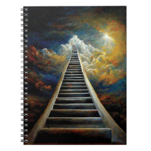 Carnet Religion et Afterlife Painting Stairway