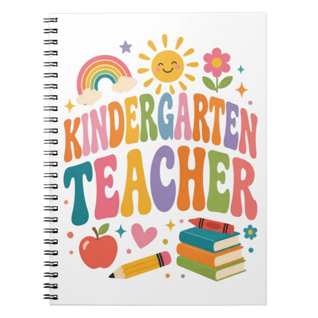 Carnet Remerciement à l'enseignant de maternelle (Devant)