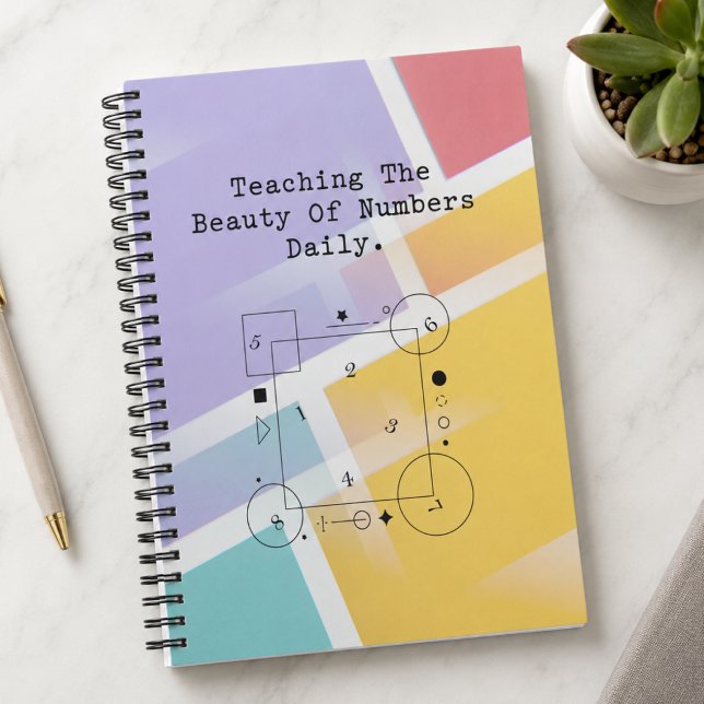 Carnet Remerciement à un professeur de maths | La beauté  (Créateur téléchargé)