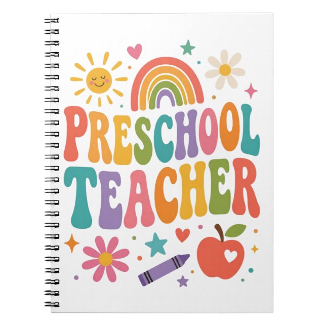 Carnet Remerciement aux enseignants de maternelle (Devant)