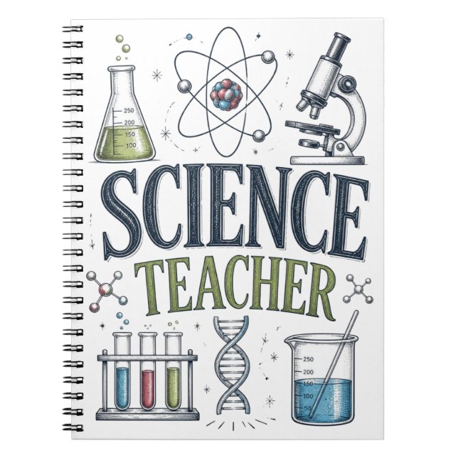 Carnet Remerciement aux professeurs de sciences (Devant)