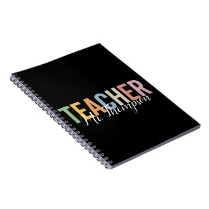 Carnet Remerciement de professeur personnalisé pour la re