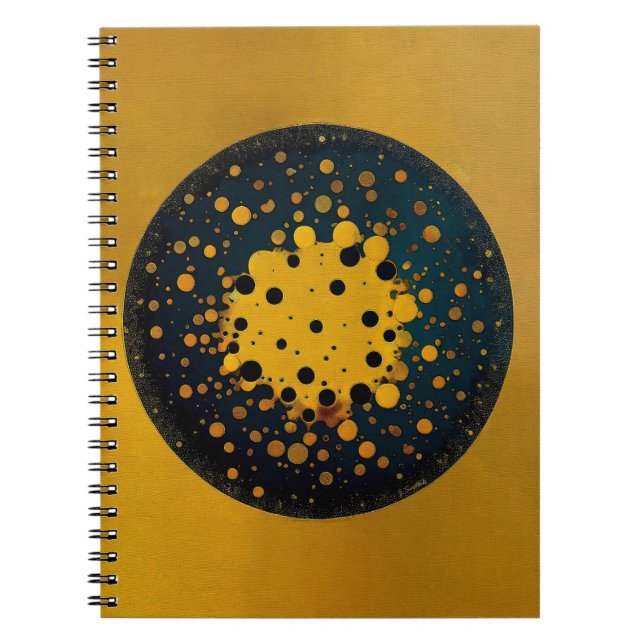 Carnet Renaissance – Cercle Abstrait de l'Émergence (Devant)