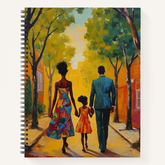 Carnet Renaissance de Harlem sophistiquée Retour à l'écol (Devant)