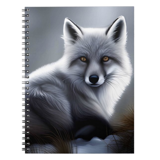 Carnet Renard arctique magnifique  (Devant)