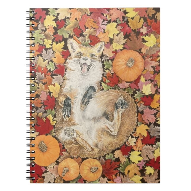 Carnet Renard d'automne (Devant)