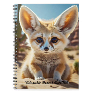 Carnet "Renard du désert Amour"