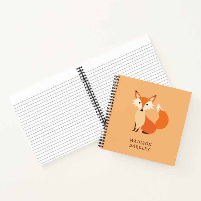 Carnet Renard Kid's Jolies Animaux de la Forêt (Intérieur)