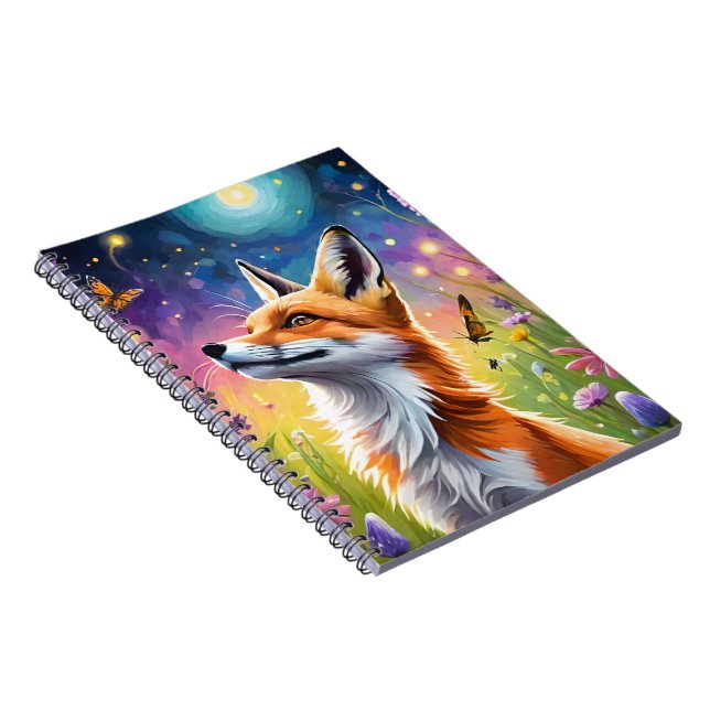 Carnet Renard Majestueux (Côté Droit)