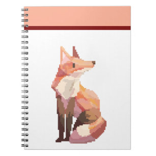 Carnet Renard, pixelart, Pixel Art