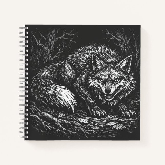 Carnet Renard rusé de la forêt — par BurnsInHell (Devant)