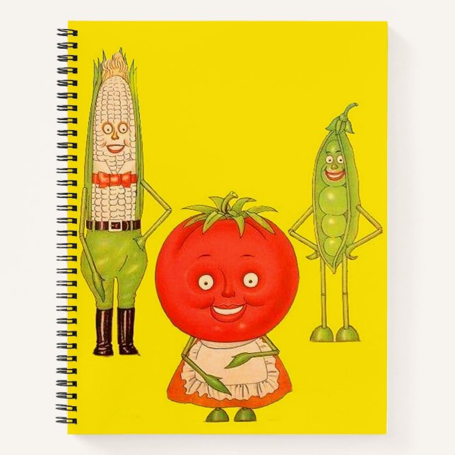 Carnet Rencontrez les légumes (Devant)