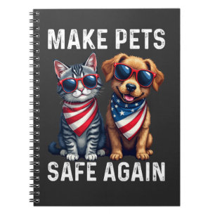 Carnet Rendez les animaux de compagnie sûrs à nouveau Drô