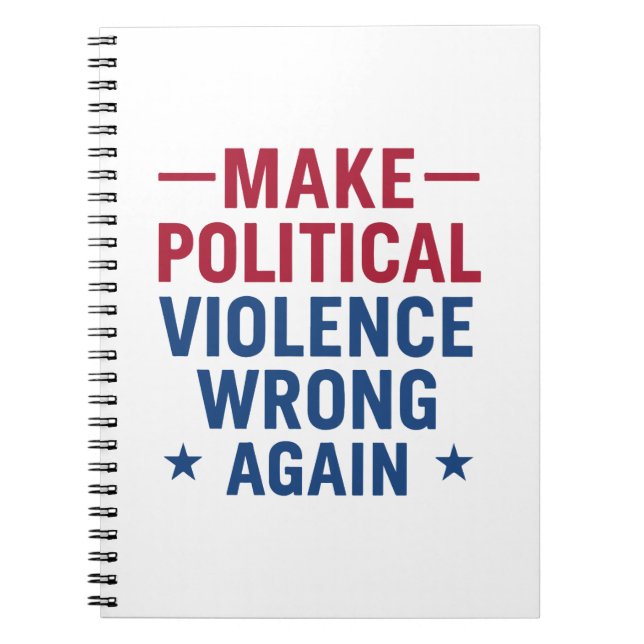 Carnet Rendre la violence politique incorrecte (Devant)