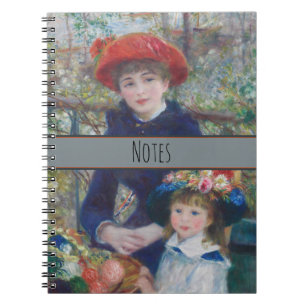 Carnet Renoir Deux Sœurs Terrasse Impressionnisme Françai
