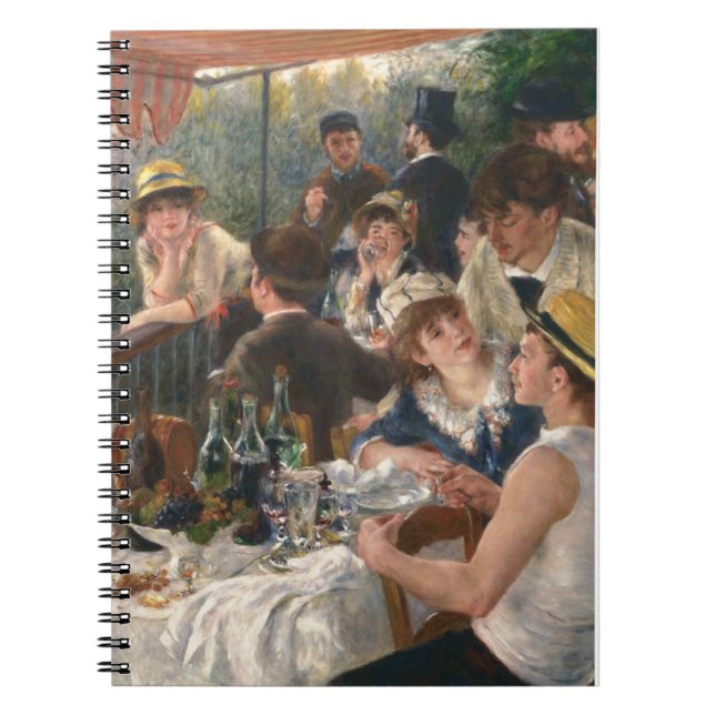Carnet Renoir French Luncheon Booking Party (Devant)