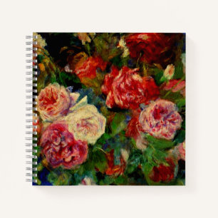 Carnet Renoir - Rose, célèbre peinture,