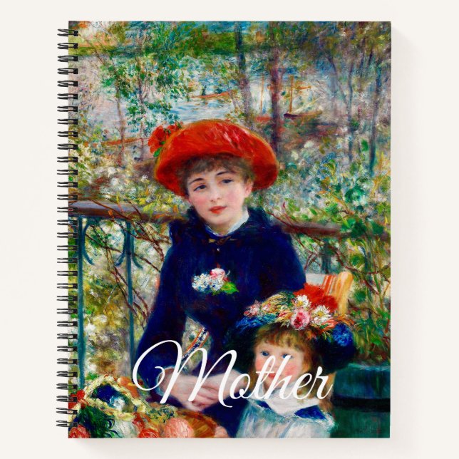 Carnet Renoir’s Mother and Child  (Devant)