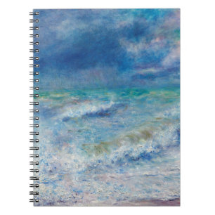 Carnet Renoir Seascape. Océan marin impressionniste