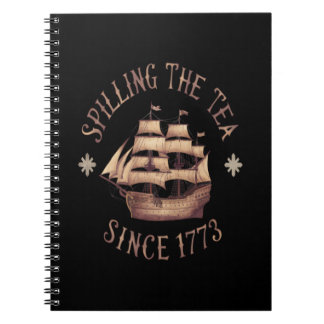 Carnet Répandre le thé depuis 1773 Mème tendance