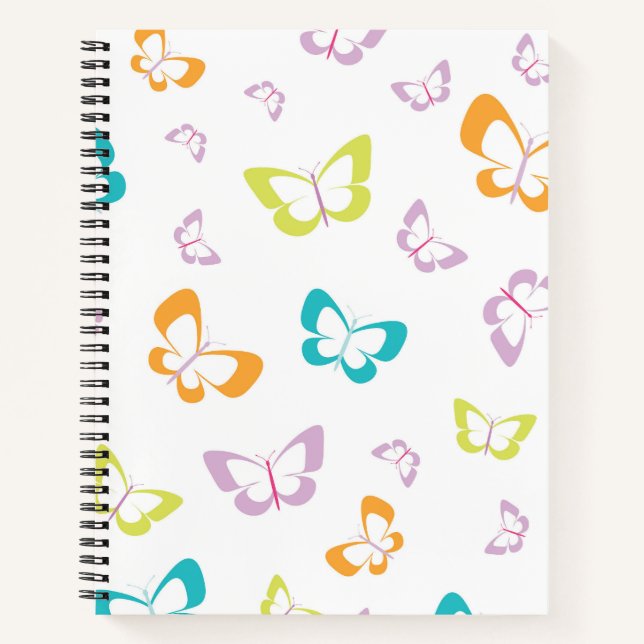 Carnet Répéter le motif papillon (Devant)