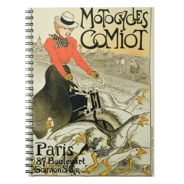 Carnet Reproduction d'une publicité par affichage Comiot (Devant)