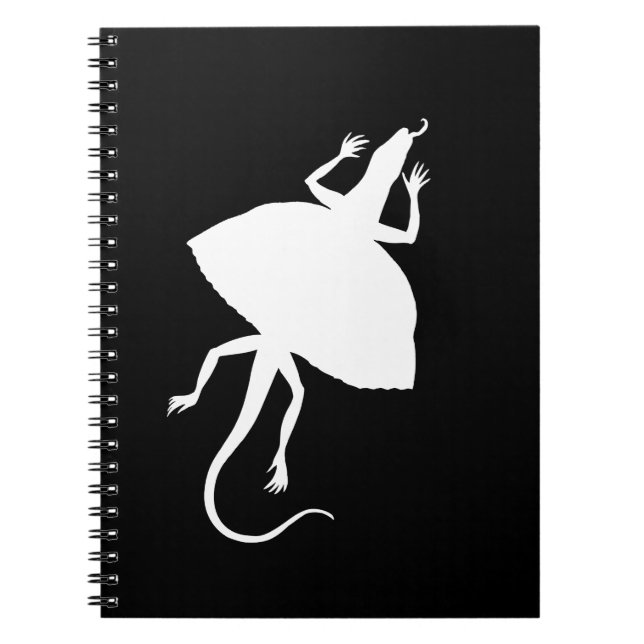 Carnet Reptile blanc (Devant)