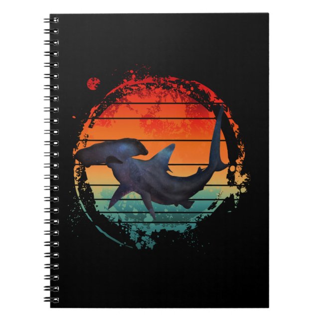 CARNET REQUIN MARTEAU COUCHER DE SOLEIL VINTAGE (Devant)