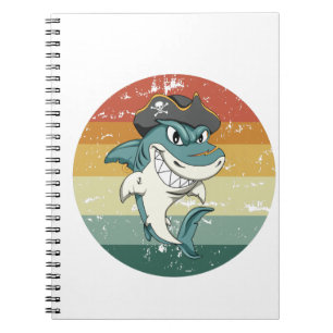 Carnet Requin Pirate de Fête