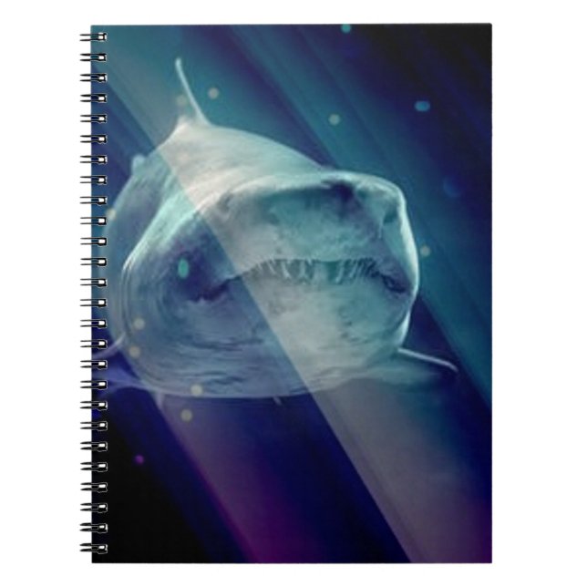 Carnet Requin sous-marin mystique (Devant)