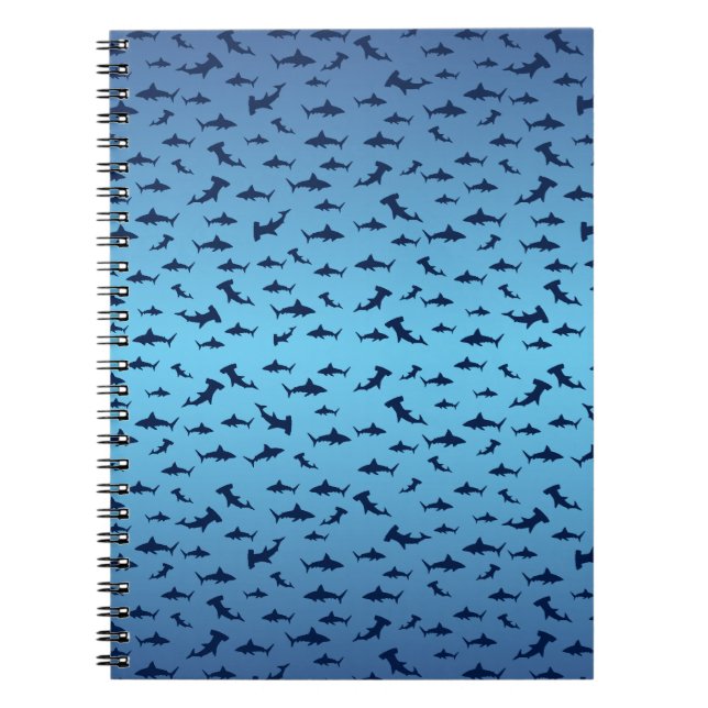 Carnet Requins de tête de marteau mutilles (Devant)