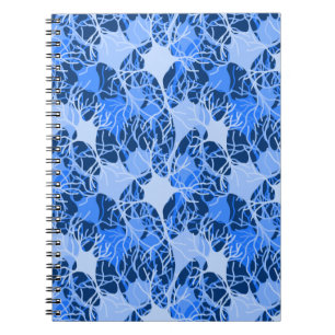 Carnet Réseau Neuronal Neurones Bleus