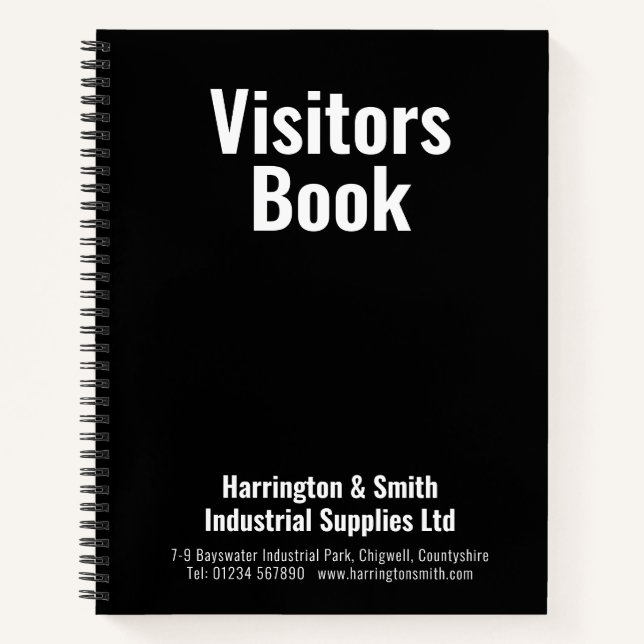 Carnet Réservez pour les entreprises (Devant)