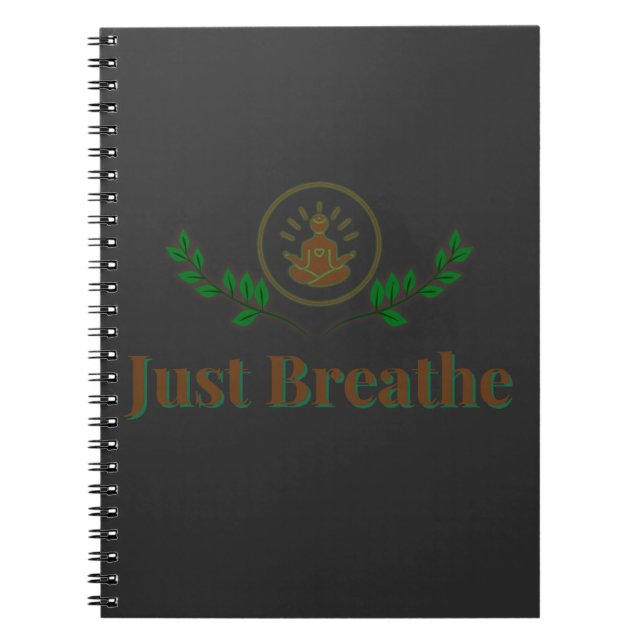Carnet Respire | Conception calmante minimale pour Mindfu (Devant)