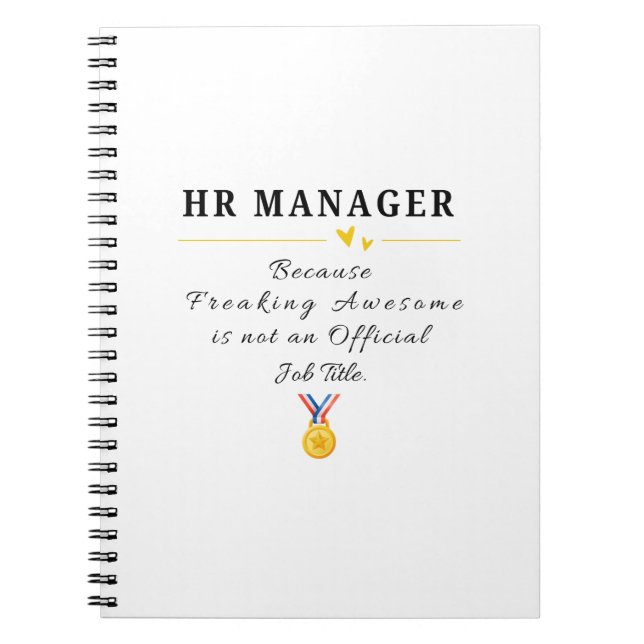 Carnet Responsable RH (Devant)