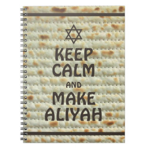 Carnet Restez Calme Et Faites De L'Aliyah - Matzah