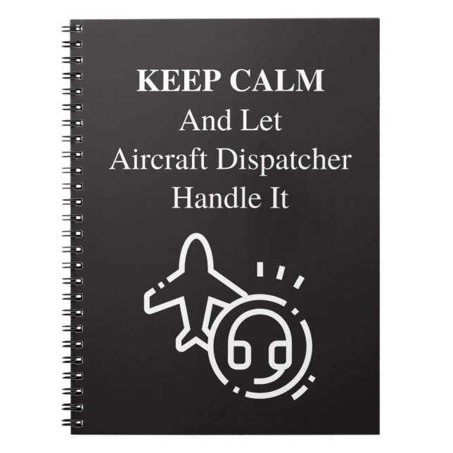 Carnet Restez Calme Et Laissez (Devant)