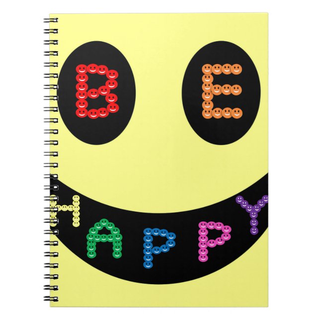 Carnet Restez Calme Soyez Heureux Destin (Devant)
