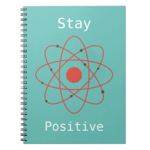 Carnet Restez geek scientifique de physique atomique posi