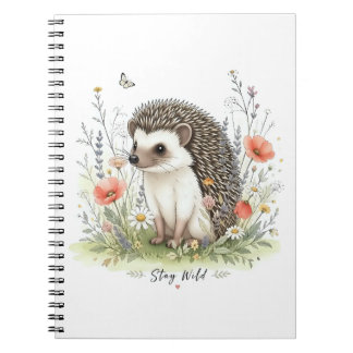 Carnet Restez Sauvage Petit Hérisson de la Forêt