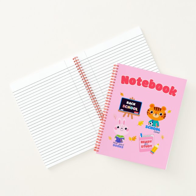 Carnet Retour à l'école 💗 📙 😊 (Intérieur)