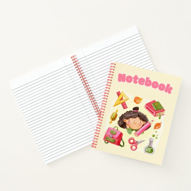 Carnet Retour à l'école 💛💗📒 (Intérieur)